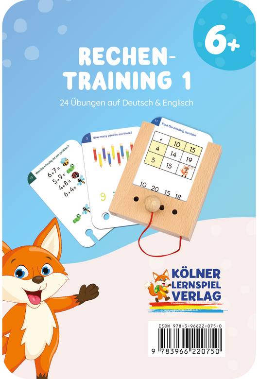 Lochkasten Kartensatz Rechentraining 1 vom Kölner Lernspielverlag
