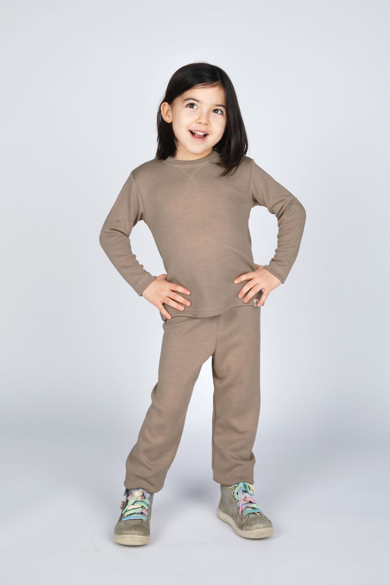 Sweat-shirt enfant | sable