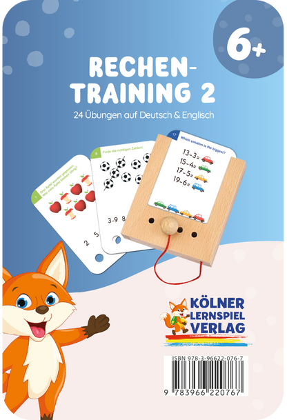 Lochkasten Kartensatz Rechentraining 2 vom Kölner Lernspielverlag