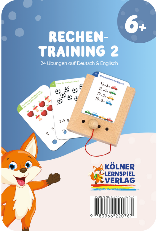 Lochkasten Kartensatz Rechentraining 2 vom Kölner Lernspielverlag
