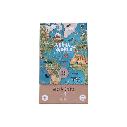 Animal World Posters + Stickers