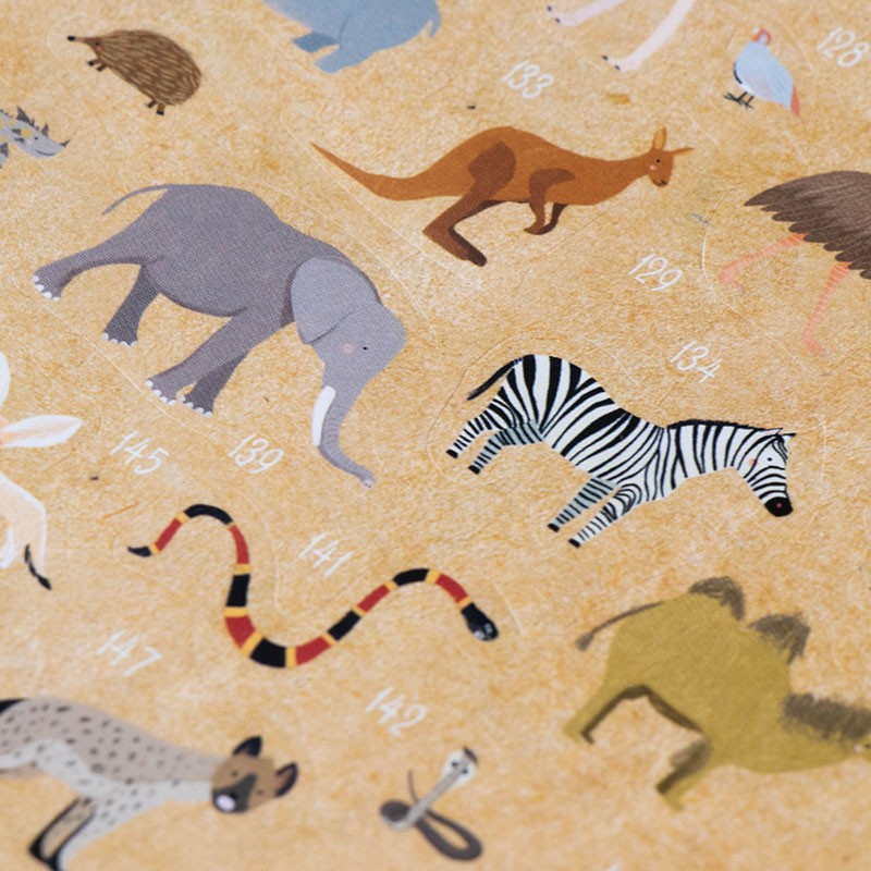 Animal World Posters + Stickers