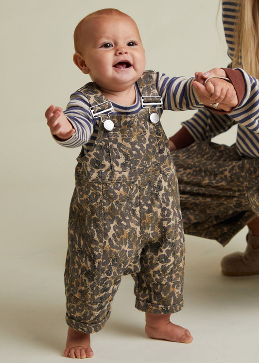 Blythe Leopard Dungaree