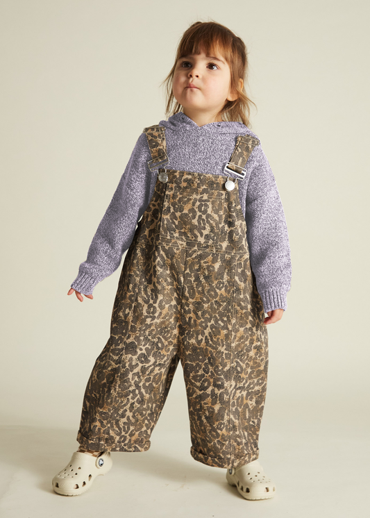 Blythe Leopard Dungaree