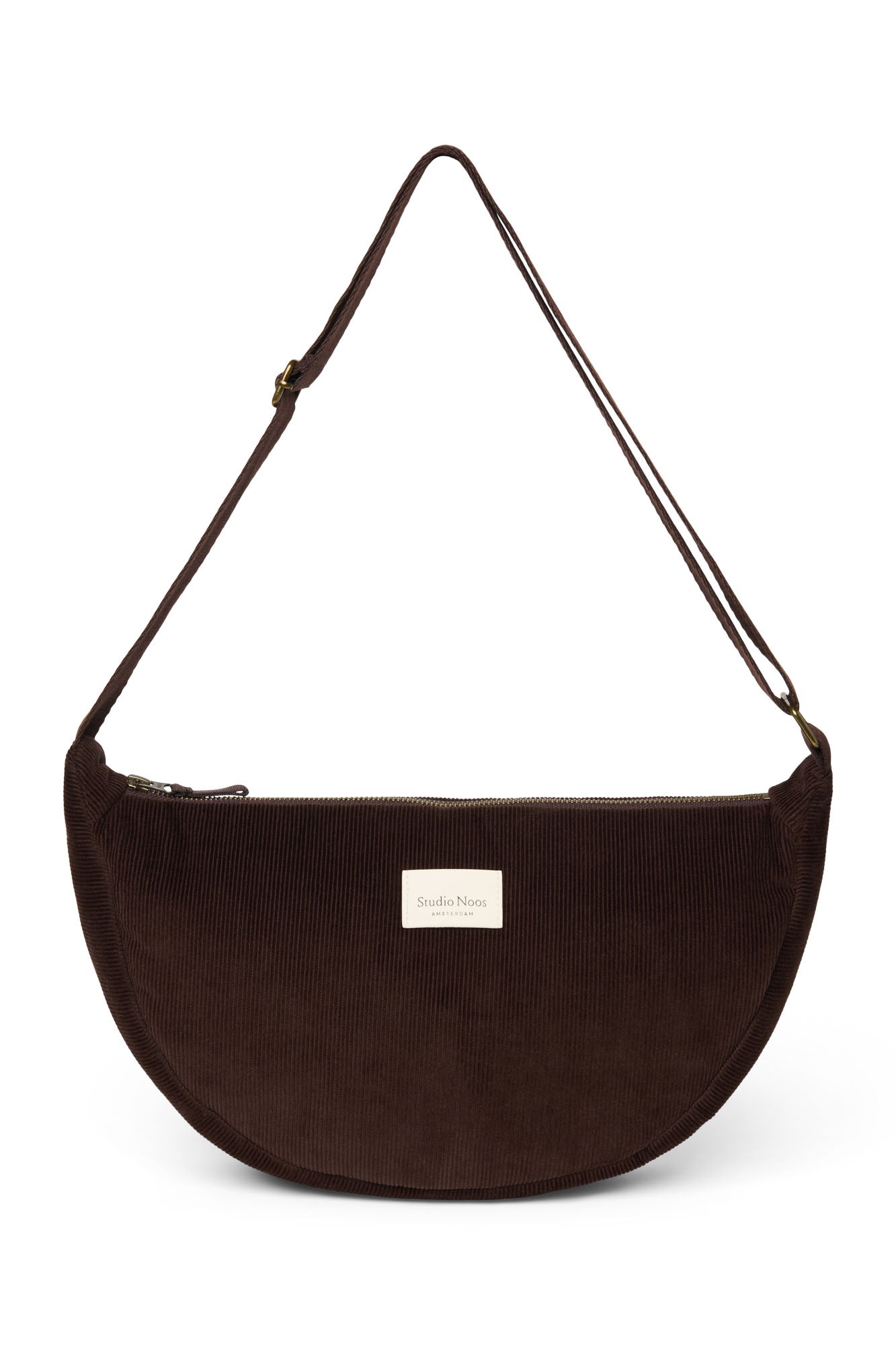 Rib Puffy Adult Fanny Pack | Dark Brown
