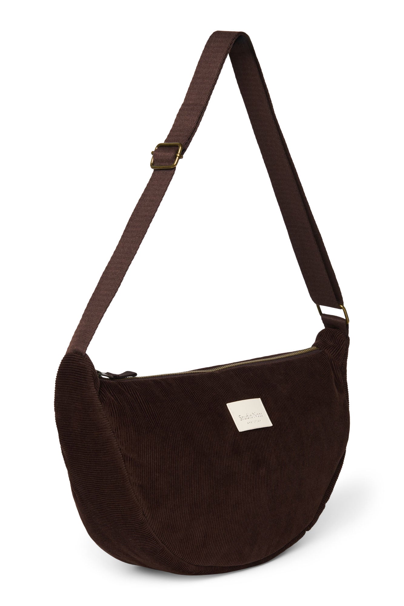 Rib Puffy Adult Fanny Pack | Dark Brown