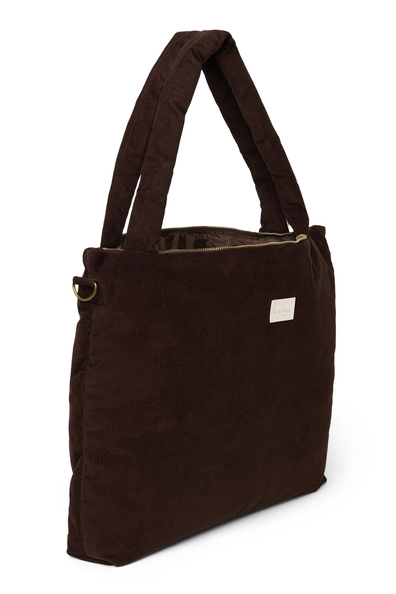 Borsa fasciatoio Rib Puffy | Marrone scuro