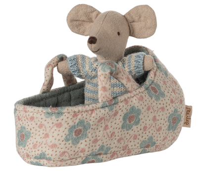 Baby mouse in carrier bag | Blue