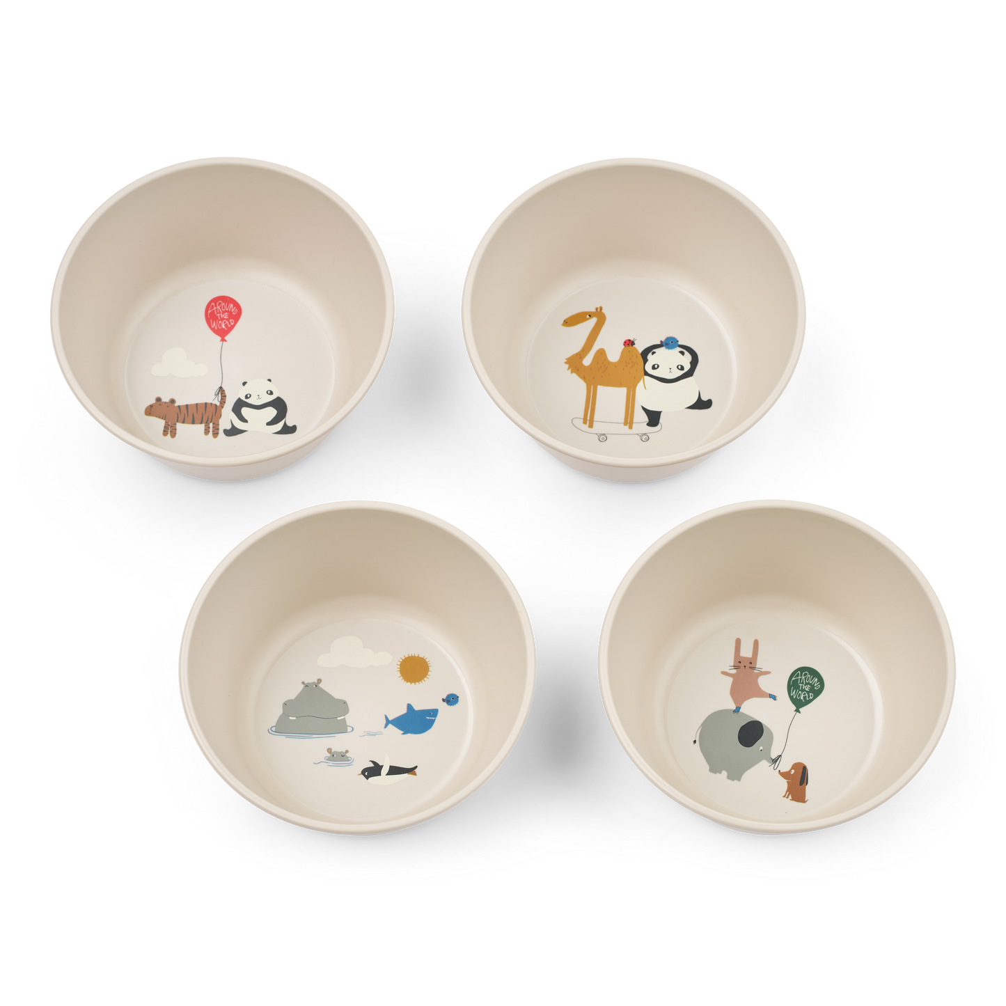 Cees Bowl 4-Pack | around the world Sandy
