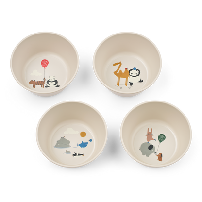 Cees Bowl 4-Pack | around the world Sandy