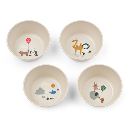 Cees Bowl 4-Pack | around the world Sandy