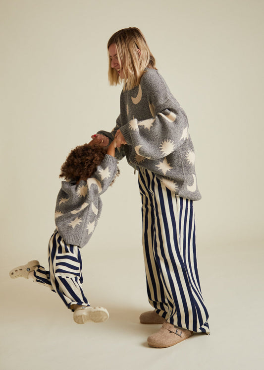 Cozmo Midnight Moon Star Sweater Adult