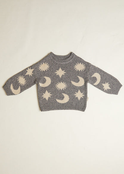 Cozmo Midnight Moon Star Sweater Kids
