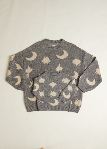 Cozmo Midnight Moon Star Sweater Kids