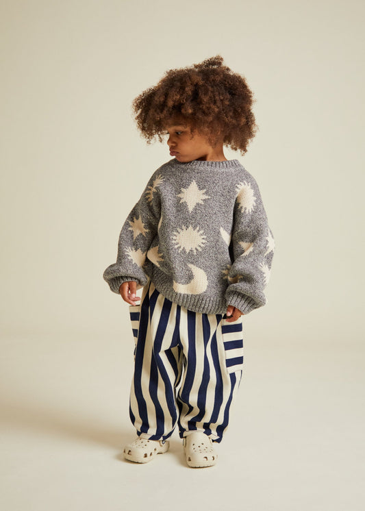 Cozmo Midnight Moon Star Sweater Kids