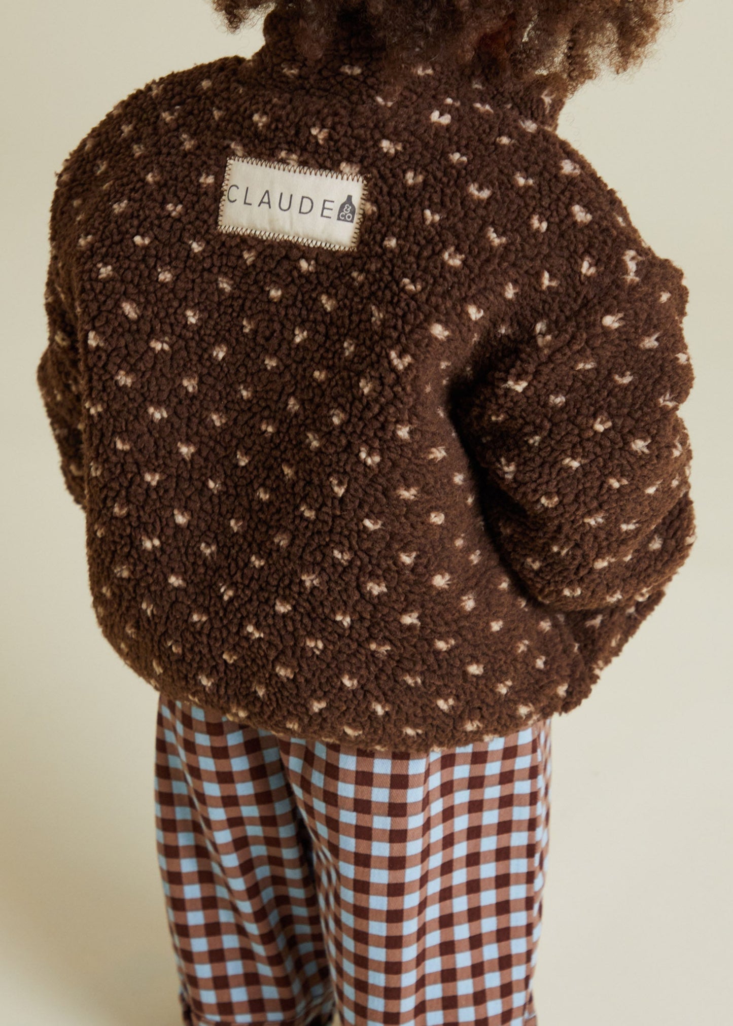 Drew Spot Borg Jacket | Chocolate