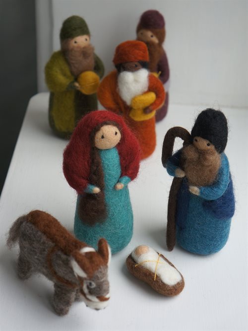 Gamcha Weihnachtskrippe Figurenset