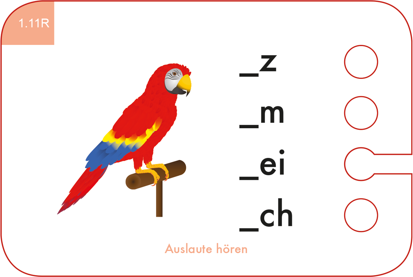 Musterseite Deutsch aus dem Set für die 1. Klasse