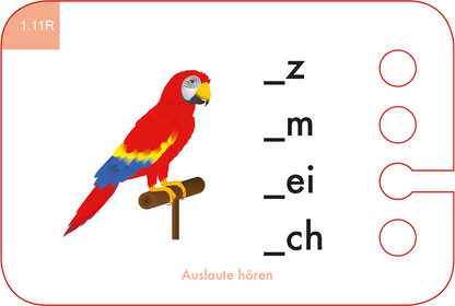 Musterseite Deutsch aus dem Set für die 1. Klasse