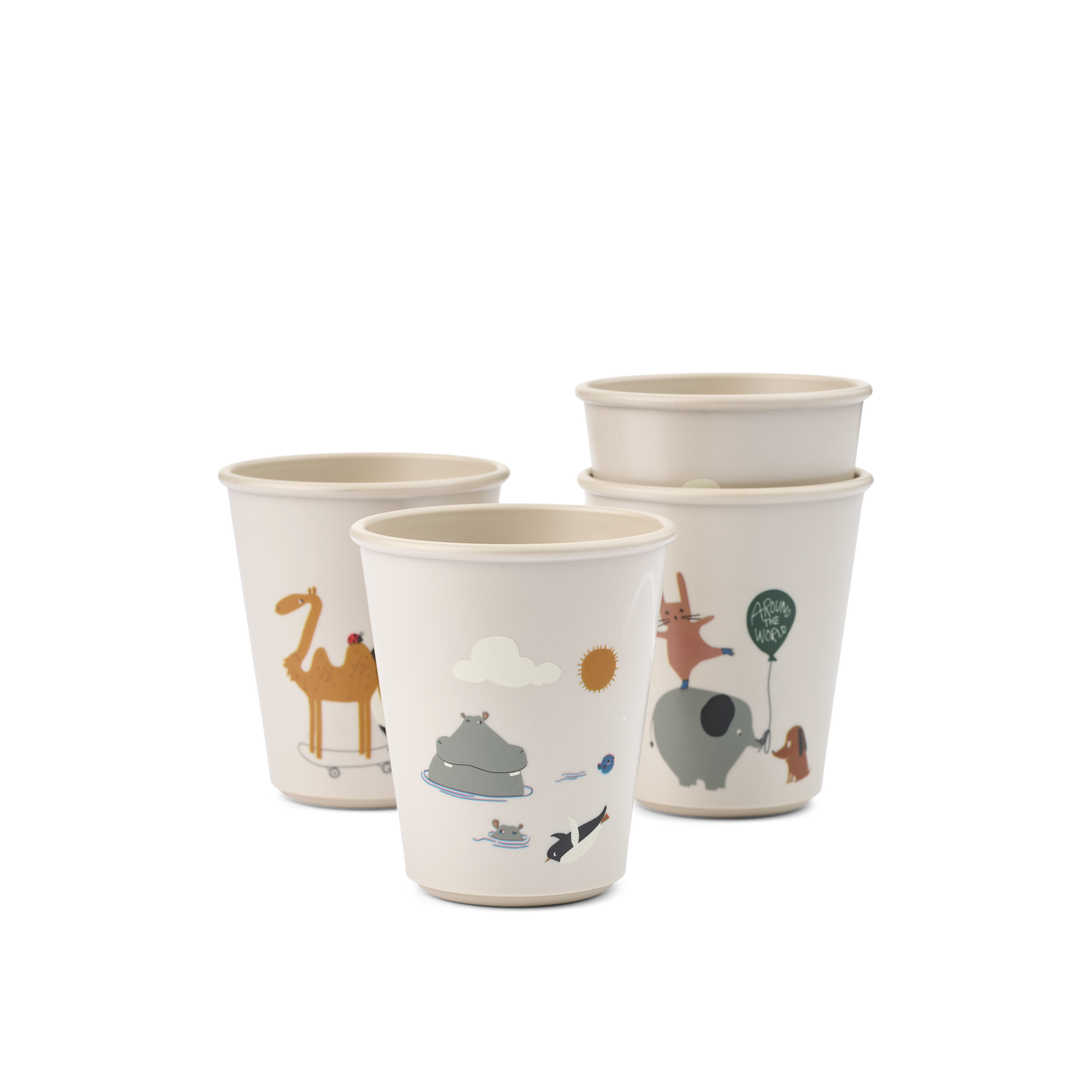 Lana Cup 4-Pack | around the world Sandy