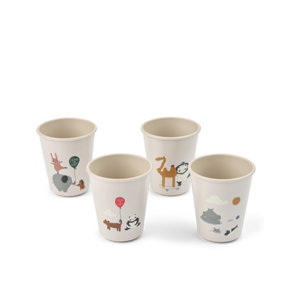 Lana Cup 4-Pack | around the world Sandy