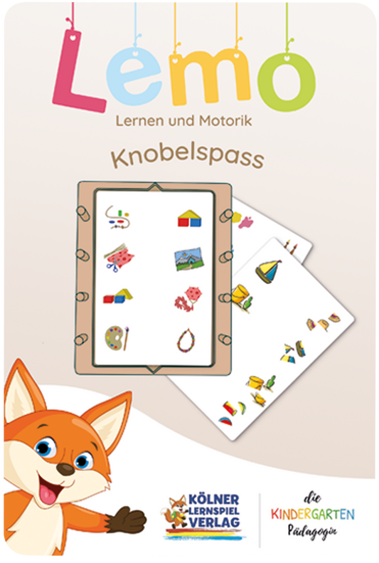 Lemo Kartensatz Knobelspass vom Kölner Lernspielverlag