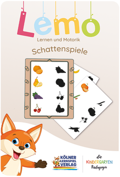 Lemo Kartensatz Schattenspiele vom Kölner Lernspielverlag