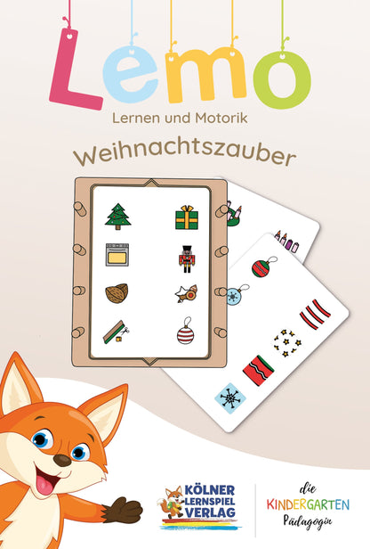 Lemo Kartensatz Weihnachtszauber vom Kölner Lernspielverlag