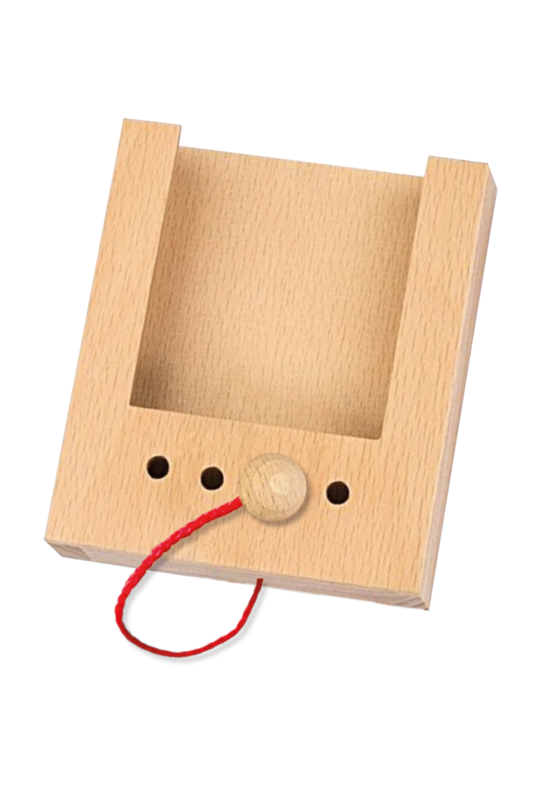 Lochkasten Grundgerät aus Holz vom Kölner Lernspielverlag