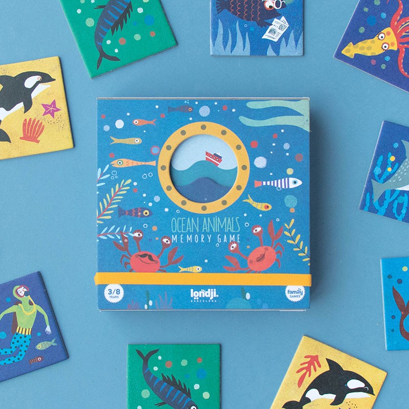 Ocean Animals Memory