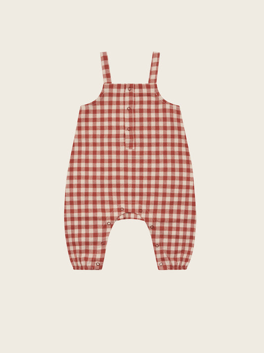 Salopette | Paprika Gingham 