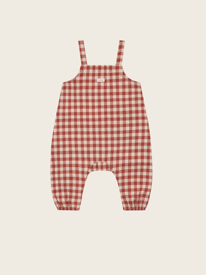 Salopette | Vichy Paprika 