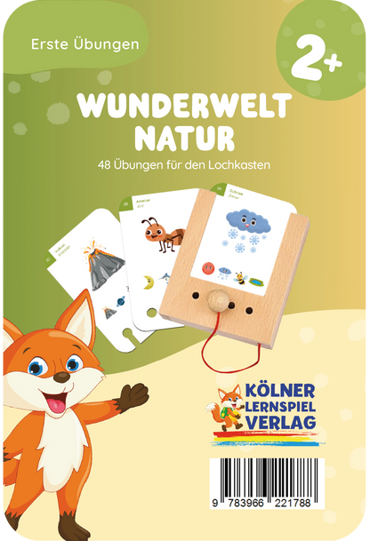 Lochkasten Kartensatz Wunderwelt Natur vom Kölner Lernspielverlag