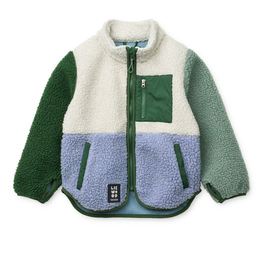 Nolan Fleecejacke | Dusty lavender multi mix