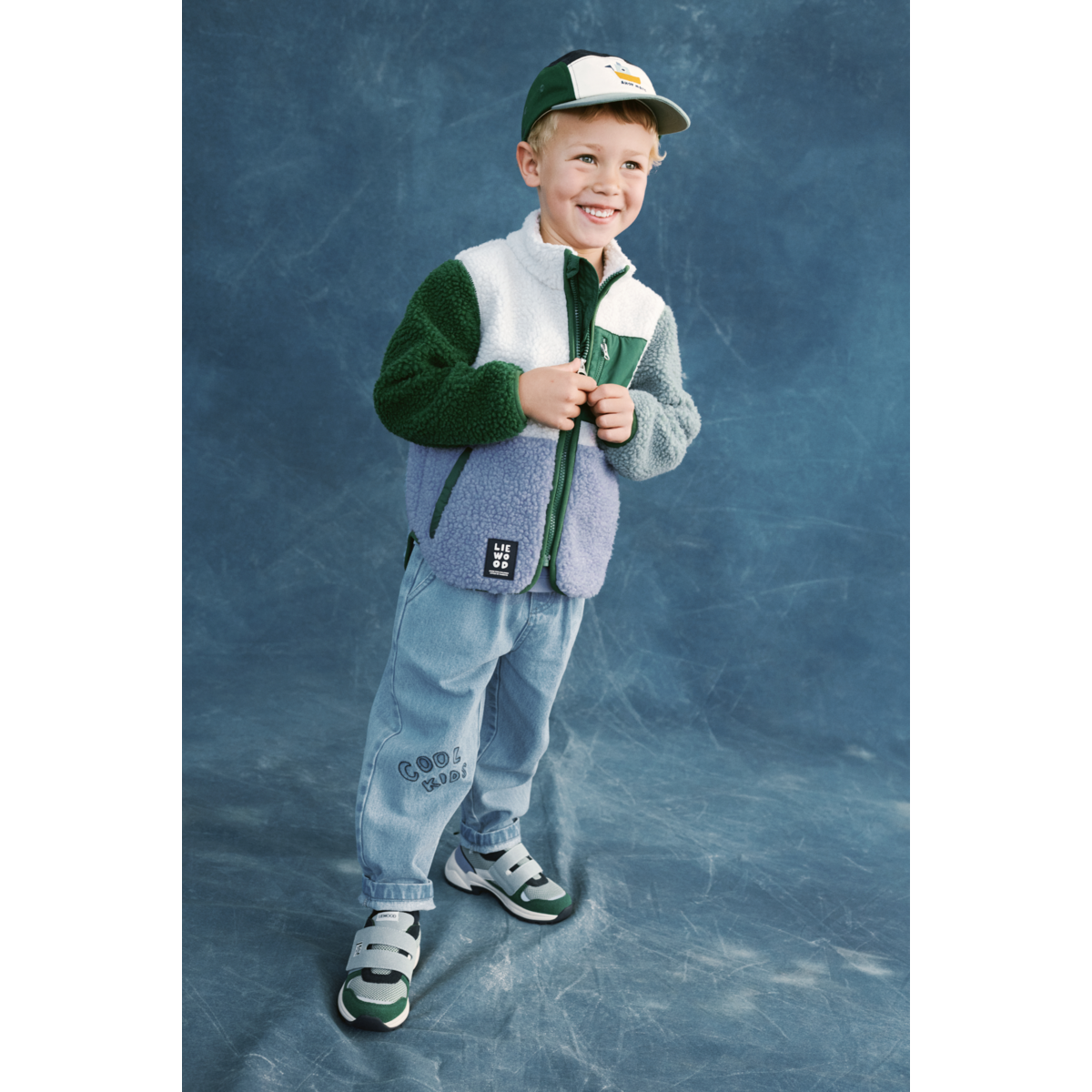 Nolan Fleecejacke | Dusty lavender multi mix