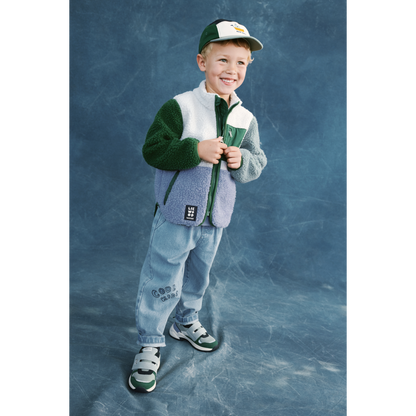 Nolan Fleecejacke | Dusty lavender multi mix