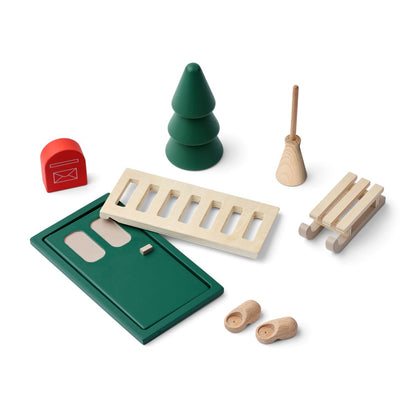 Elf door Lena | Garden green multi mix