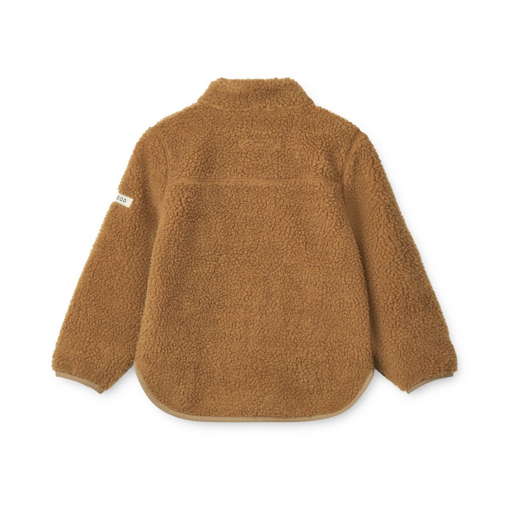 Nolan Fleecejacke | Golden caramel oat mix