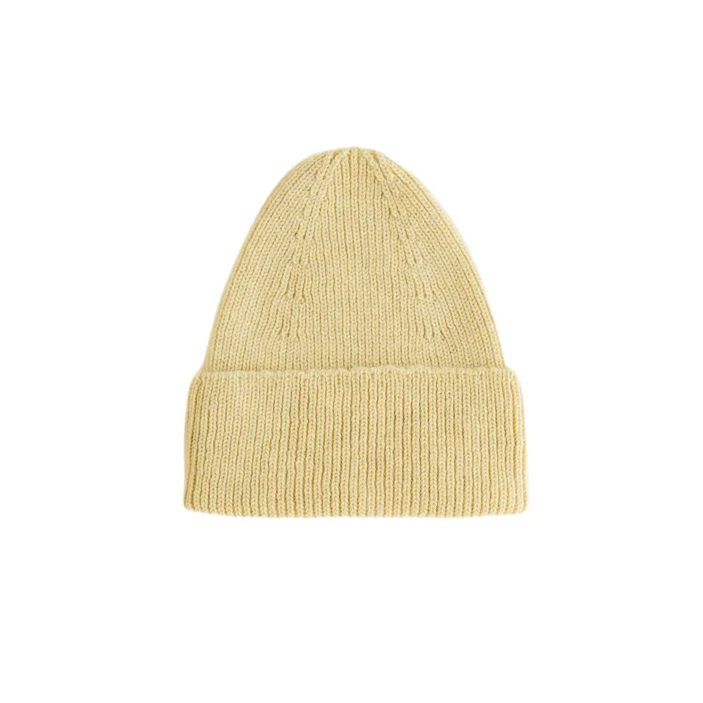 Hvid Adult Beanie Fonzie | Light Yellow - Mütze