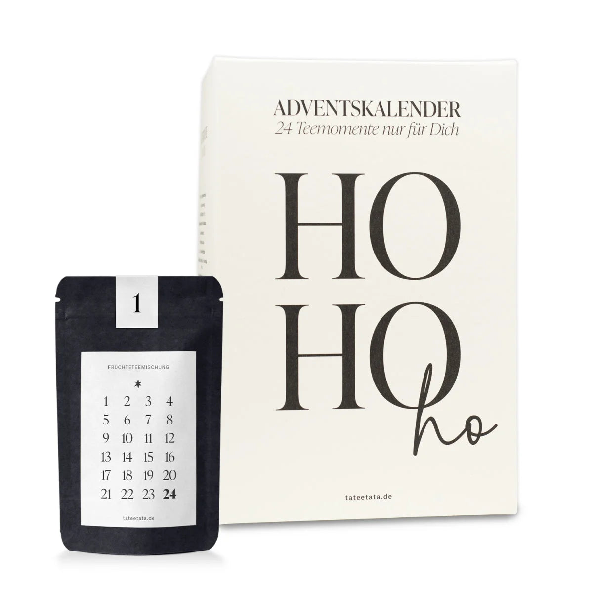 TaTeeTaTa Tee-Adventskalender 2026 mit Kalenderbox und Tütchen