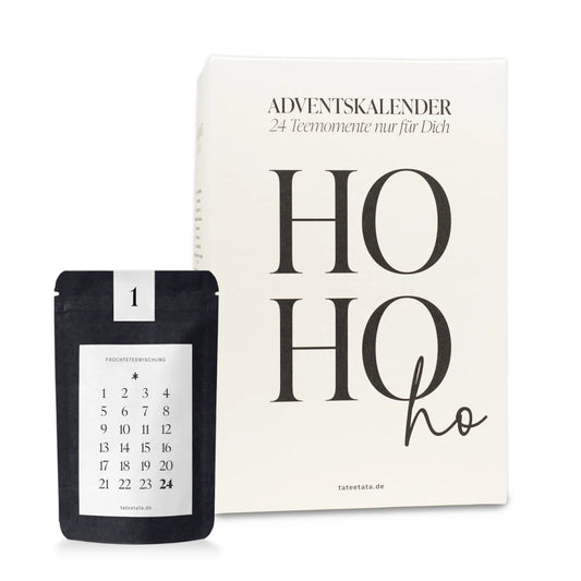 TaTeeTaTa Tee-Adventskalender 2026 mit Kalenderbox und Tütchen