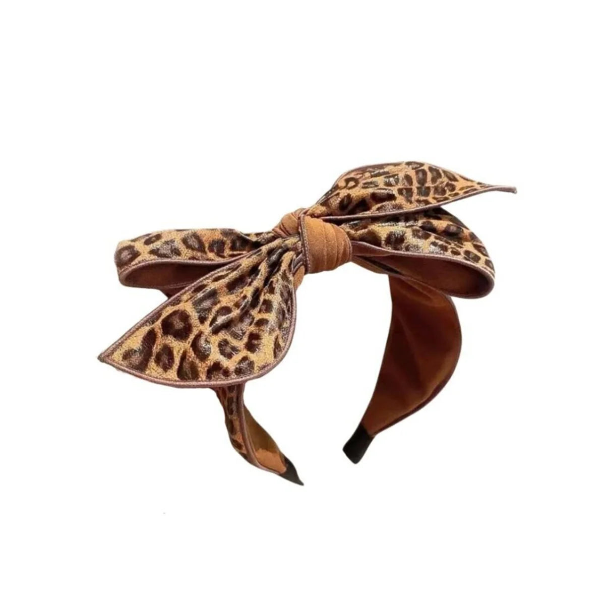 Alice-Haarreif Leopard mit Plüsch-Leopardmuster von Billy Loves Audrey