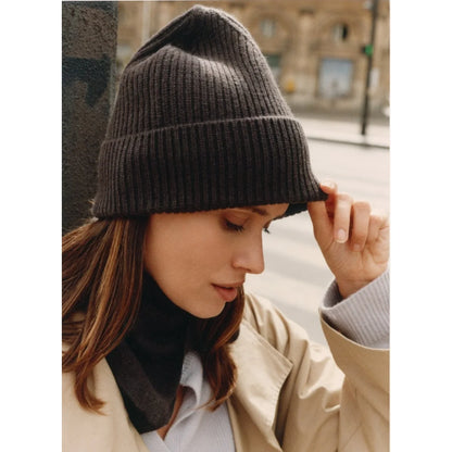 LOVEM AMI BEANIE Kaschmirmütze in Braun