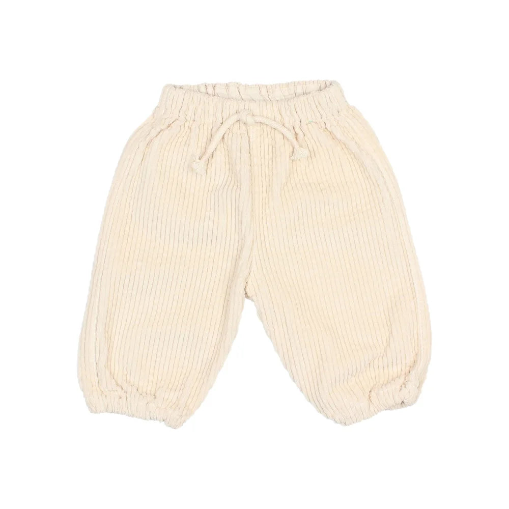 Beige Corduroy Baby Pants in Ivory, komfortabel und stilvoll für Ihr Kind