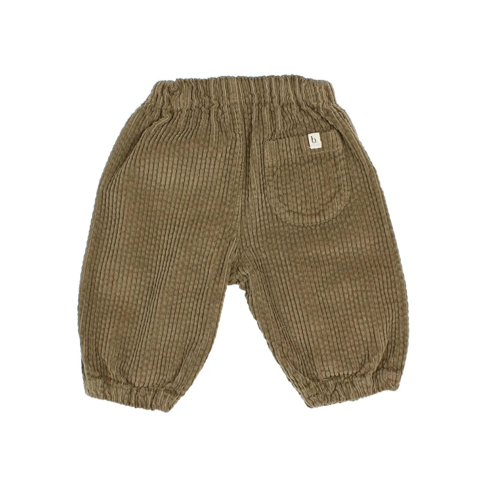 Braune Cordhose für Babys im Produkt Kaki, strapazierfähig und bequem