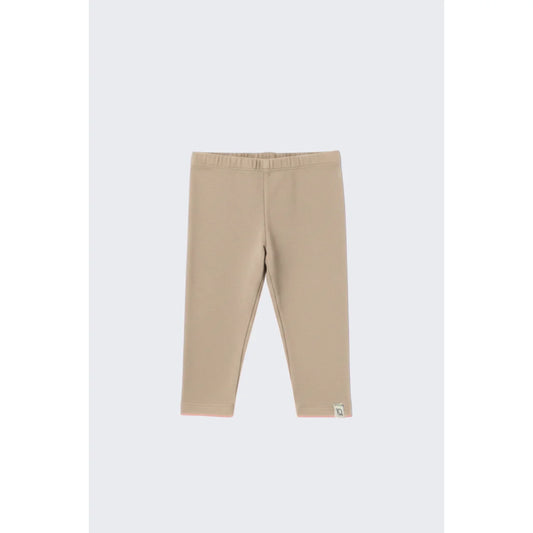 Cozmo Baby-Leggings in Stone aus weichem Fleece