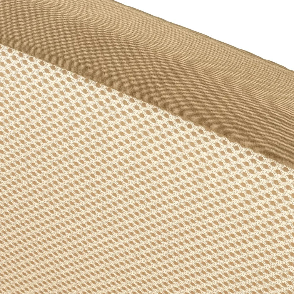 Tan Meshstoff mit solidem Taugenrand für Baby-Nest Amber Oat