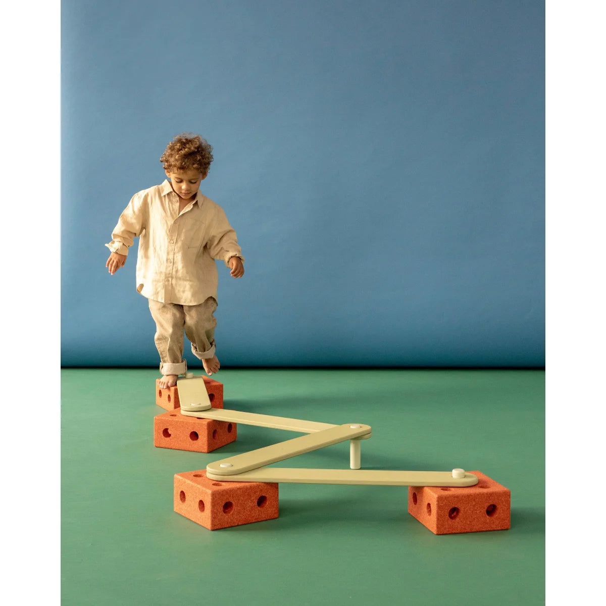 Einzelteile des MODU Balance Track