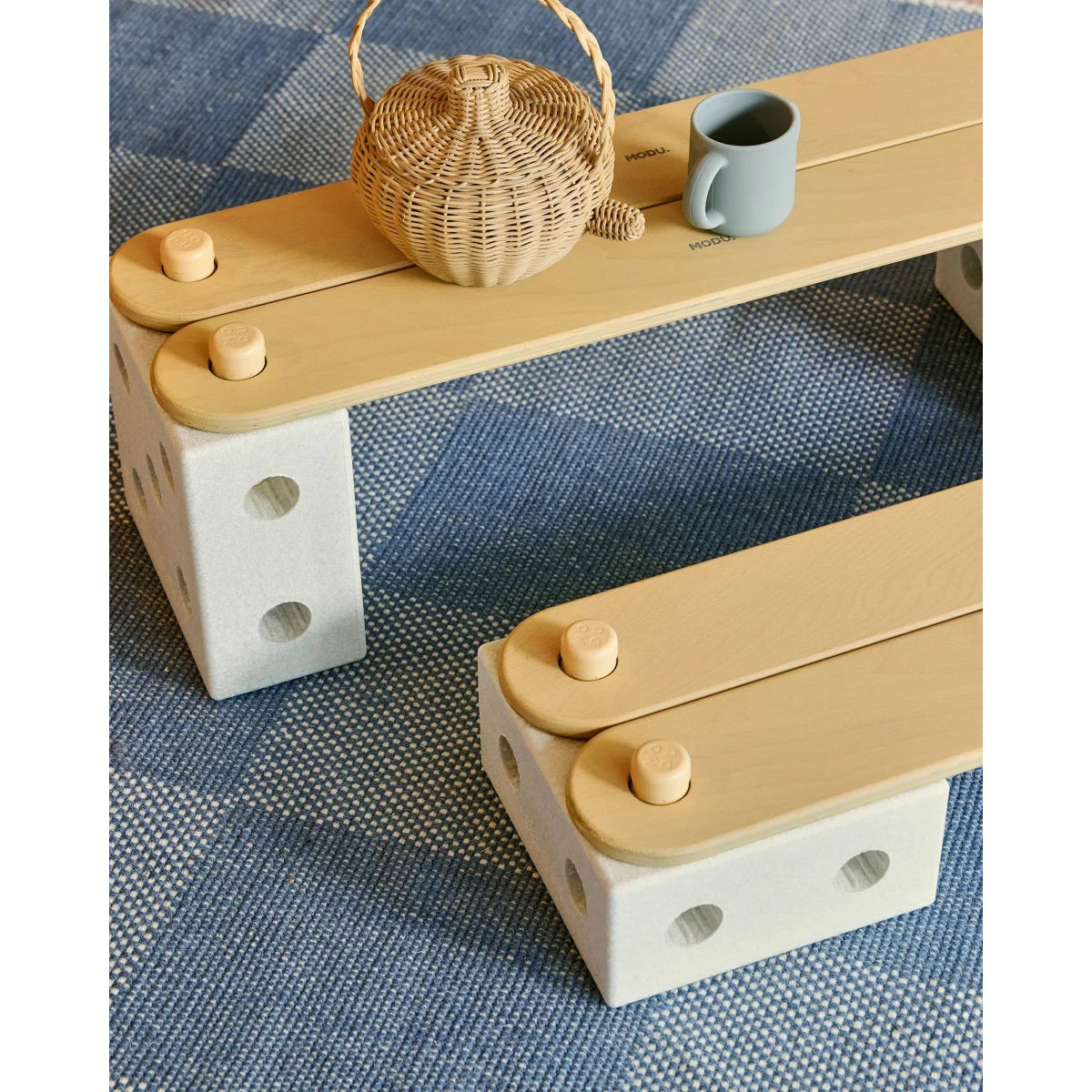 Einzelteile des MODU Balance Track
