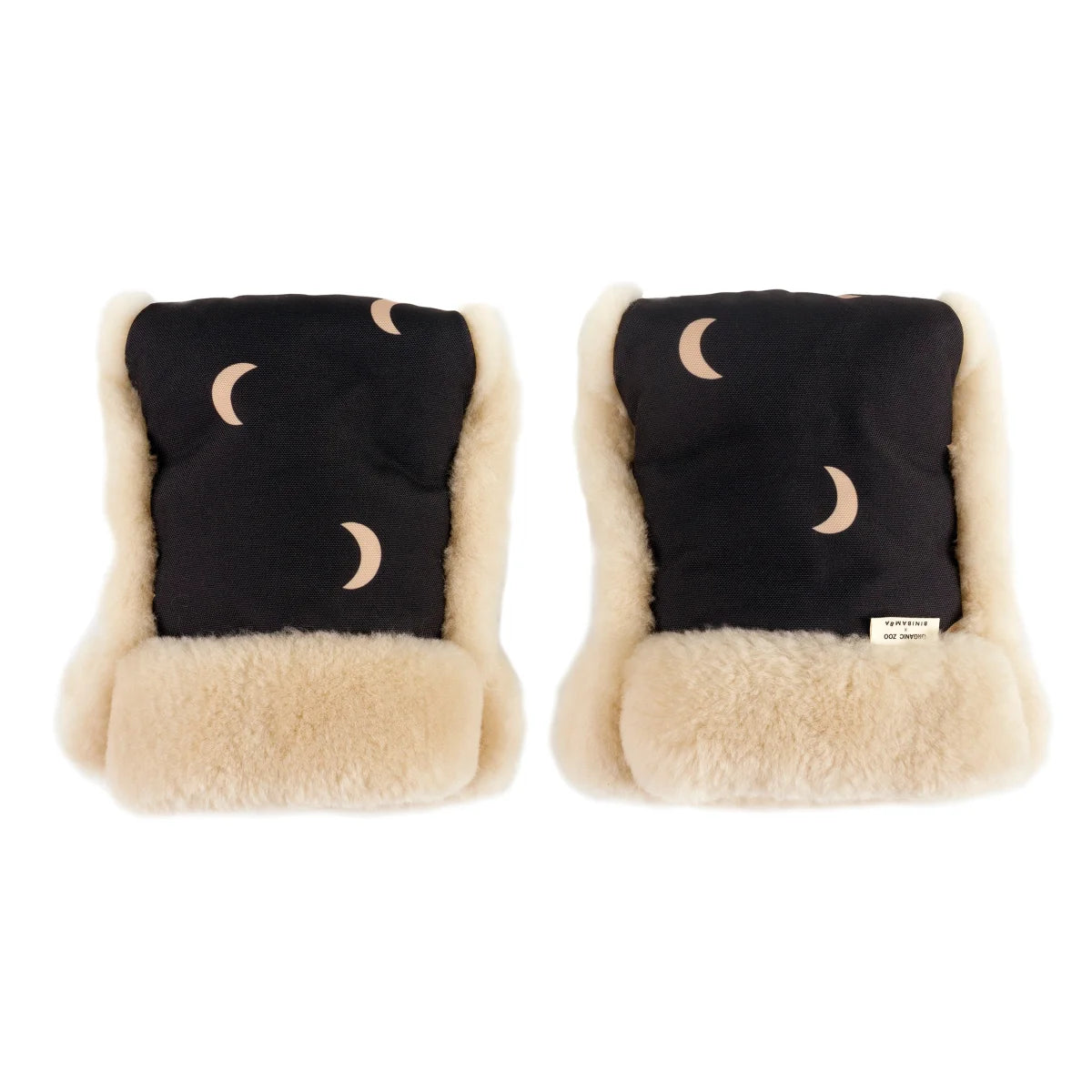 Coated Pram Mittens x Organic Zoo | Midnight Moon